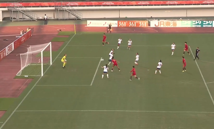 小组第一晋级亚运8强!中国女足5-1菲律宾女足 王妍雯帽子戏法 小组第一晋级亚运8强!中国女足5-1菲律宾女足 王妍雯帽子戏法